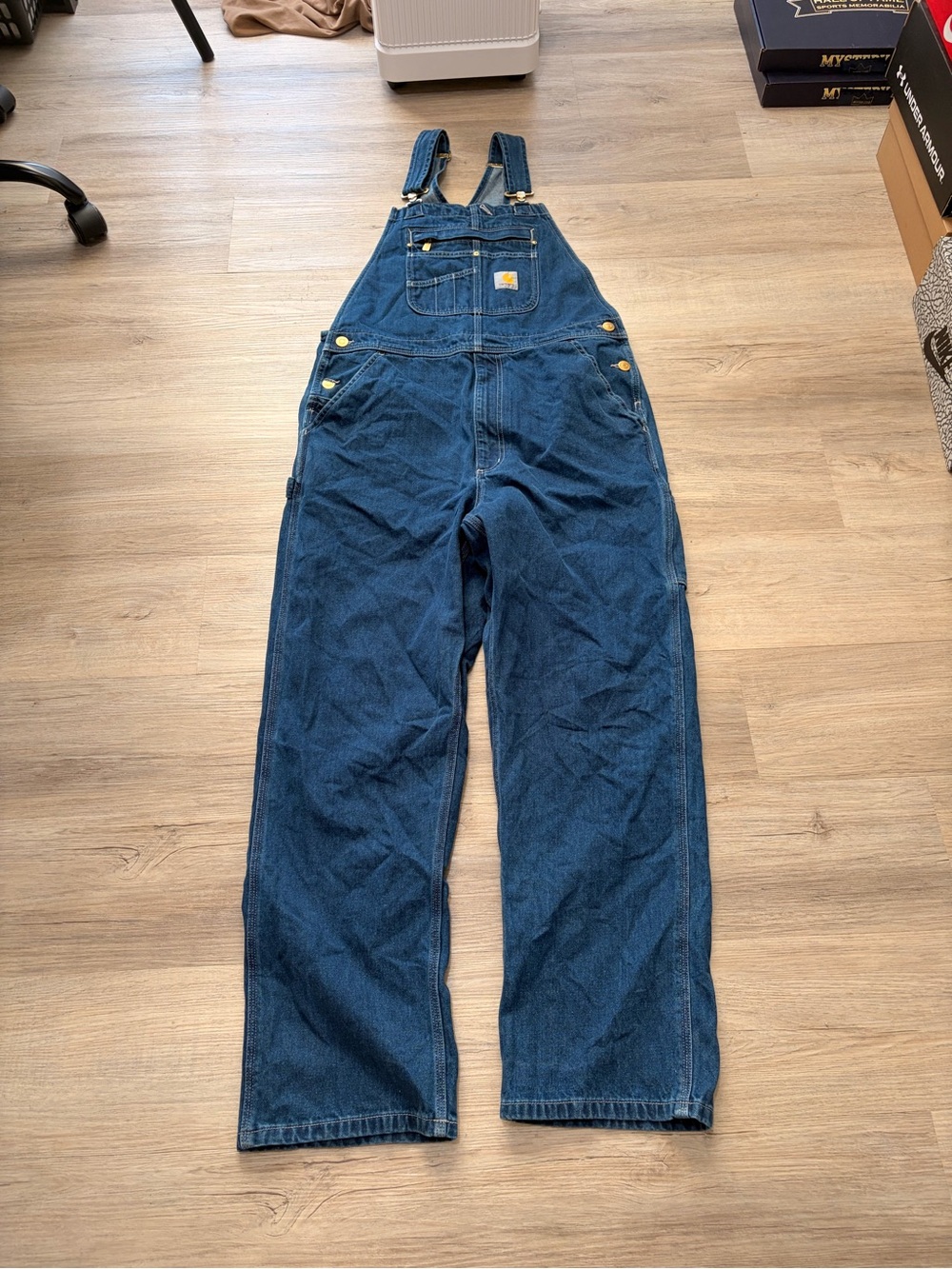Carhartt denim overalls